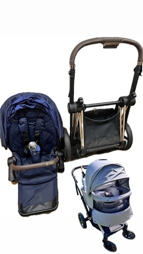 サイベックス プリアム ベビーカー コット付  cybex priam cot set
