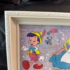 ディズニー100 years of wonder 100イヤーズオブワンダー　500ピースパズル完成系　フレームもディズニーですの画像