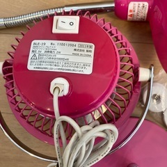 卓上扇風機の画像