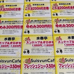 草津湯元水春割引き券　６枚✖️３枚の画像