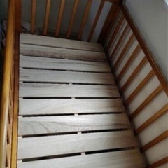 【美品】ベビーベッドの画像