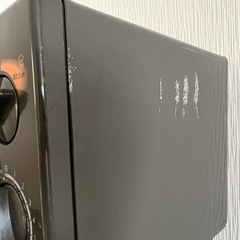 電子レンジ ブラックの画像
