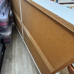 薄型引き戸収納棚・カウンター下薄型収納・薄型収納庫の画像