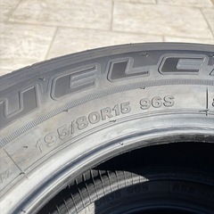 【最終値下げ】ジムニーノマド 純正タイヤ5本　195/80/R15　の画像