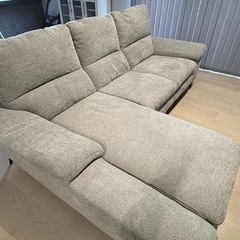 ほぼ新品✨カウチソファ3人掛けの画像