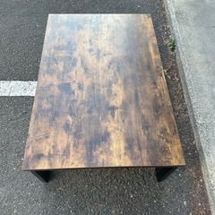 277 フラットヒーターこたつテーブルの画像