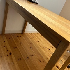 取引中無印良品デスクの画像