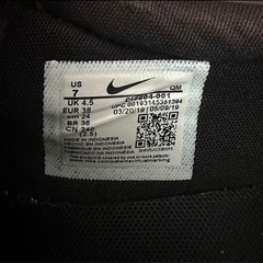 NIKEレザースニーカー　スリッポン　Nike コートロイヤル　24.0cmの画像