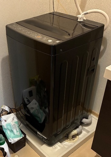 縦型洗濯機 本体 ブラック【半値以下です】