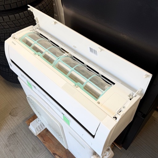【超美品‼️】東芝 2021年製 6畳用エアコン 大清快 プラズマ空清 100V/2.2kw