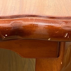 座卓　木製　ローテーブル　折りたたみ式の画像