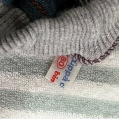 80cmデニムショートパンツの画像