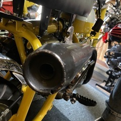 ホンダモンキー　アップマフラーの画像