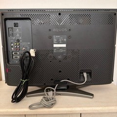 【取引中】SHARP AQUOS テレビの画像
