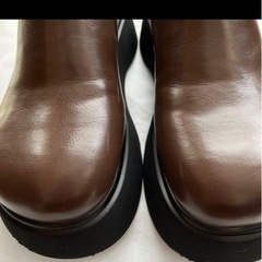 LOWRYS FARM ブラウン クロッグサンダル　Mの画像