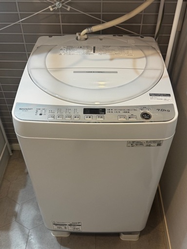 メルカリにも出品しています！シャープ 縦型洗濯機 7kg