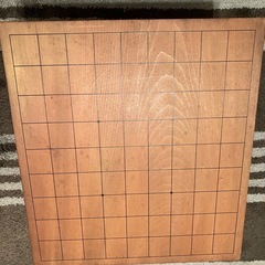 四寸盤将棋盤＋王将飾り駒の画像