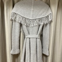 MATERIA フリンジカーディガンの画像