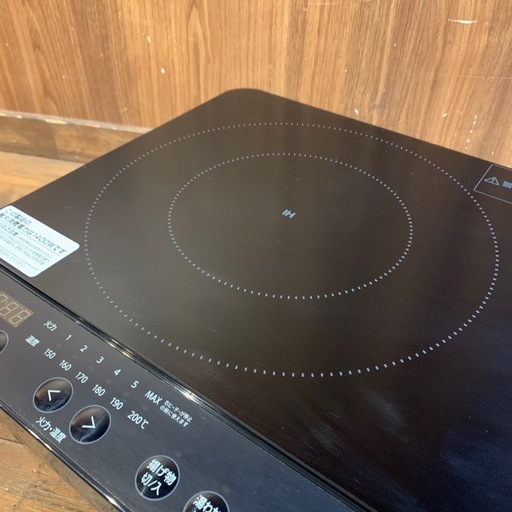 アイリスオーヤマIHクッキングヒーター　IHK-WT41SAZ-B 2024年製
