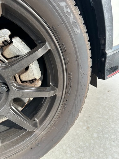 【C-HR使用】スタッドレス4本セット 215/60R17 VRX2 2024年製 ホイール付