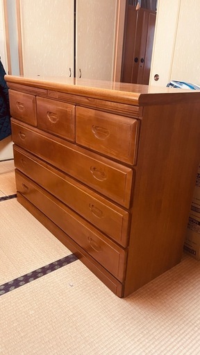 家具　木製 4段チェスト 引き出し タンス