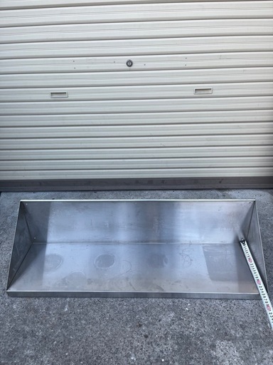 業務用 ステンレス棚 約90cm 平棚 厨房機器 壁付け 中古の通販はau PAY