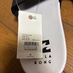 【新品】ビラボン　シャワーサンダル　サイズ25センチ　の画像