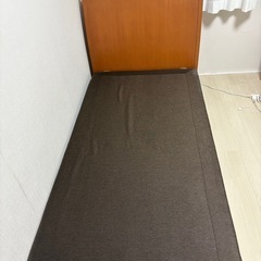 【無料でお譲りします】シングル ローベッドフレーム　※2月中引き取り希望　の画像