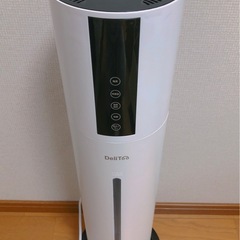 Delitoo デリトゥ タッチ式　超音波加湿器  タワー型　8L 除菌　アロマ対応 LH-2038 D083の画像