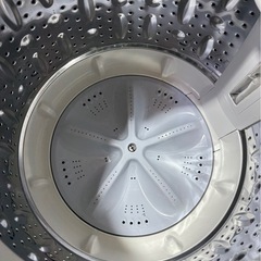 B1707 SHARP シャープ 縦型洗濯機 4.5kg 2018年製の画像