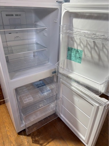 B1708 Haier ハイアール 2ドア冷蔵庫 121L 2024年製