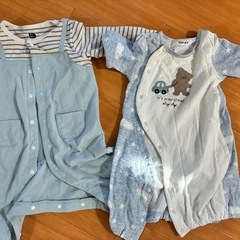 【子供服ロンパース】1枚250円　【バザー】の画像