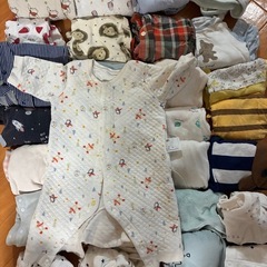 【子供服ロンパース】1枚250円　【バザー】の画像
