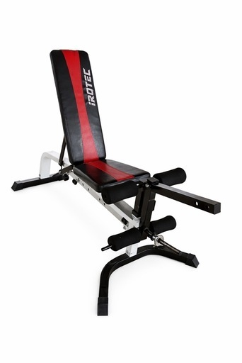 IROTEC トレーニングベンチ レッグエクステンション付き 引き取り限定」