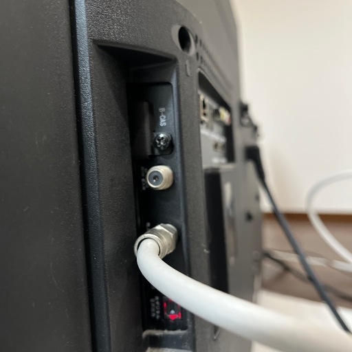 TV40型　再生用DVDデッキ付