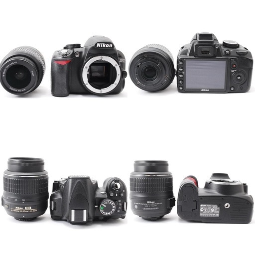 【ショット数少　美品】Nikon D3100　スマホ転送　動画OK　一眼レフ