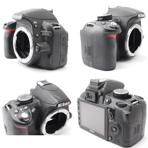 【ショット数少　美品】Nikon D3100　スマホ転送　動画OK　一眼レフ