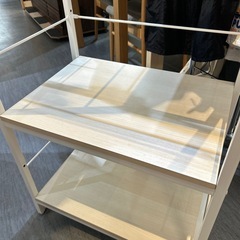 【キッチンラック】【スチールフレーム３段】クリーニング済み【管理番号0217】知の画像