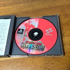PS1 ソフト ワールドサッカー ウイニングイレブンの画像