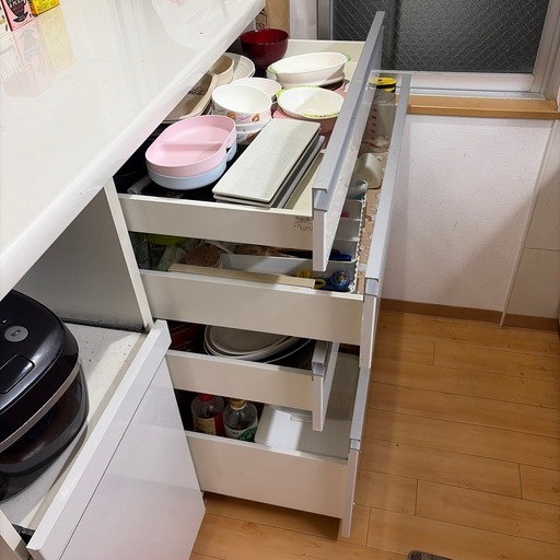 パモウナ　食器棚　