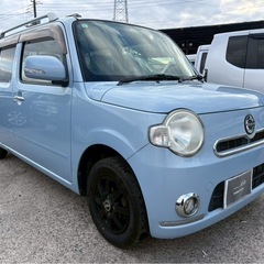 【支払総額13.8万円】h24年式可愛い軽ミラココアプラス4WD車検令和10年2月機関良好 フルセグTV Bluetooth ETCの画像