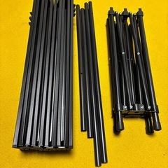 まだあります‼️新品未使用！アウトドア テーブル 折りたたみ 軽量 コンパクト 耐荷重100kg 折り畳みテーブル ロールテーブル キャンプの画像