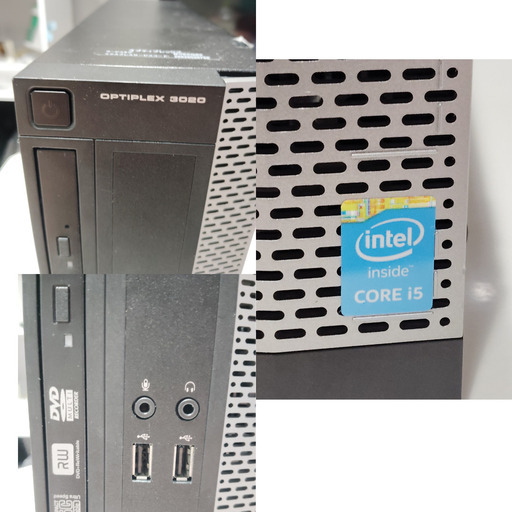 ✨アップサイクルPC✨DELL OPTIPLEX 3020（Windows11 Pro／Core i5／メモリ16GB）