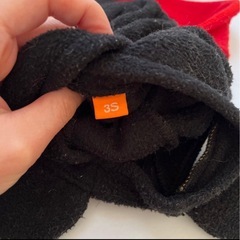 ミッキーマウス 耳付きフードの画像