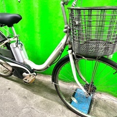東京23区配達無料🌈新基準 ヤマハ　パスナチュラ　8.9Ah リチウム 電動自転車 中古　BS 5571の画像