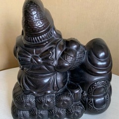 陶器製人形 置物 インテリア 縁起物の画像
