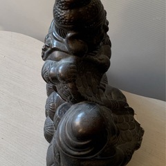 大黒様 恵比寿様 置物 七福神 陶器 レトロ 縁起物の画像