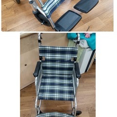 R713 ☀️ Miki 車椅子（介助型）ノーパンクタイヤ 介護⭐ クリーニング済の画像
