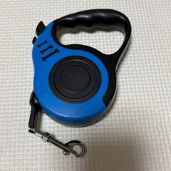 犬用 伸縮リード ブルーの画像