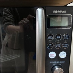 IRIS OHYAMA電子レンジの画像